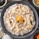 ✨サムゲタン風ニンニク粥 Samgyetang-Style Garlic Congee（Mr.チキン 戸田店）