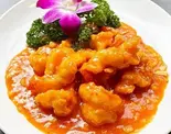 特上大海老のチリソース（台湾菜館 弘城）