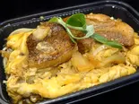 角煮卵とじ(角煮丼の頭)（デリバリーレスト広島三篠店）