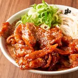 肉汁麺レベル3(肉汁麺ススム 新橋店)
