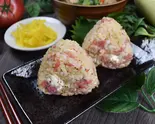 生ハムクリームチーズの玄米おにぎり【1個】(毎日健康豚汁生活 〜カラダのミカタ〜)