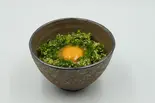 日本一の卵『天佑卵』の卵かけご飯（焼肉清炭）