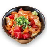 【ダレ人気No.1】魚介6種の海鮮づけ丼（海鮮丼の駅前 心斎橋店）