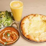 #2チーズナンカレーセット[CHEESE NAN SET]（ASIAN DINING BARSHA）