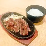 特選カルビ焼肉定食 (塩たれ)（【定食弁当】松竹亭 清水店）