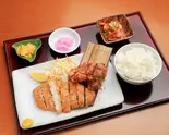 ロースカツ唐揚げ弁当（練馬食堂 汁とめし）