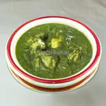 ほうれん草チキン/Sag Chicken（BASURI NEPALI ＆ INDIAN RESTAURANT）