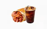 中華【红肠鸭肉辣条】煎餅 & Ice Coffee(M)(林氏煎餅【二号店】)