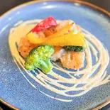 海老のマヨネーズ焼き(溝の口もんじゃ餐)