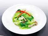 チンゲン菜の炒め（中華料理　南砂餃子坊　北砂店）