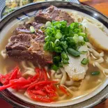 軟骨ソーキうどん（清作ちゃん）