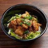 タッカルビ丼 スープ付き！（プンキッチン鶴橋店）