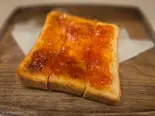 いちごジャムトースト（カフェふうあん）