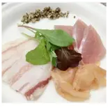 生ハム3種盛り3 kinds of prosciutto（BONDICAFE NAKAMEGURO(ボンダイカフェ ナカメグロ)）