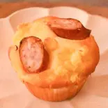 じゃがいもとソーセージのマフィン(マカナ コーヒー ロースターズ 土佐堀店)
