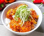✨甘辛ヤンニョムチキン丼 Sweet ＆ Spicy Yangnyeom Chicken Rice Bowl（Mr.チキン 戸田店）