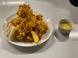 ベビーフライドチキンハニマスタード付き6ピース（スパイスHUB 三鷹南口店）
