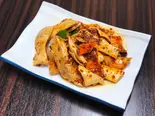 ハツモトのクミン風味炒め(孜然心管)（本格中華大龍城 西川口店）