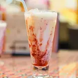 ストロベリーラッシー Strawberry Lassi(みんなのカレーハウス)