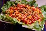 チリチーズタコライス Chili Cheese Taco Rice（【元祖沖縄タコライス】TIDAティーダ～大正店～）