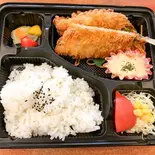 アジフライ弁当（kitchen＆cafe tula-san）