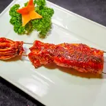 イカ焼き串(鲜鱿鱼)（東京穆斯林飯店 ムスリム飯店）