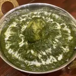 Palak Paneer パラックパニール(ほうれん草カレー)（インド ネパール レストラン プルニマ）