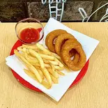 ポテト+オニオンリング Potato+Onionring（BlackPooL Hamburger）