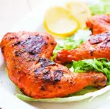 タンドリーチキン Leg(2ピース)Tandoori chicken Leg (2piece)（ビクトリア ケバブ ビリヤニ ハラル 専門店Victoria Kebab Biryani Halal house）