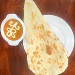 チキンカレーナン セット (chicken curry)(インドカレー 金丸)
