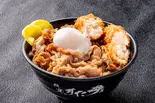 カニクリーム合盛すた丼（伝説のすた丼屋 平野店）