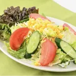 グリーンサラダ Green salad（【1日500食売れる本場カレー】トップスパイス Top Spice 高田馬場店）
