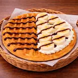 チョコバナナホイップクリーム（ピザ＆ワッフル バスターズ (PIZZA＆WAFFLE BUSTERS)）