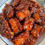 糖醋排骨/甘酢スペアリブ(丁記美食城)
