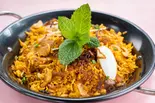 マトンビリヤニ+ヨーグルトサラダMuttonBiriyani+YogurtSalad(インドダイニング サティー)