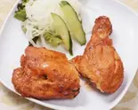 タンドリーチキン2P/Tandoori Chicken 2P(タンドール料理RB’s ひつじや 神田店)