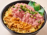 ウニねぎとろ丼（魚丼 北千住本店）