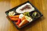 白身魚のフライとエビフライ弁当(おいでやぁ)