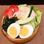 サラダセット(フレーバーティーバッグ付) Salad Set (with Flavored Tea Bag)（喫茶館プロコップ）