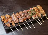 【店主オススメ】やきとり盛り合わせ10本(焼き鳥じゅげむ)
