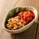 自家製キムチ納豆 homemade korean kimchi＆natto（韓国冷麺専門店良家）
