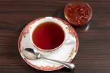 ロシア紅茶 バラジャム添え / Чай с Розовым Вареньем(Cafe RUSSIA (カフェロシア) ロシア/ジョージア料理専門)