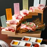 利き豚セット5種盛(ブランド豚3貫×5種類)（豚美福島店）