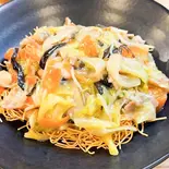 やけん皿うどん（塩ホルモン やけん）