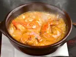 必食！当店名物 海老のカタラン風(バケット4枚付き)（サラダディッシュアンドスパニッシュ カトルセ）