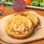 とろ～りチーズのキムチチヂミ（韓国料理・サムギョプサル専門店 もっさむ mossam）
