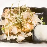 薬味沢山 厚揚げ 大根おろしぞえ（揚げ物屋むぅ）