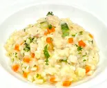 鮮魚と野菜のリゾットビアンコ（トラットリアグランドゥーカ 関内馬車道店）
