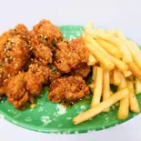 鶏ももブルダック醤油チキン(ハーフ)（韓国料理サルビア）