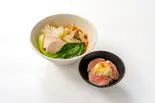白い麻辣湯+ラムチャーシュー丼セット（トトノウ麻辣湯 大阪本店）